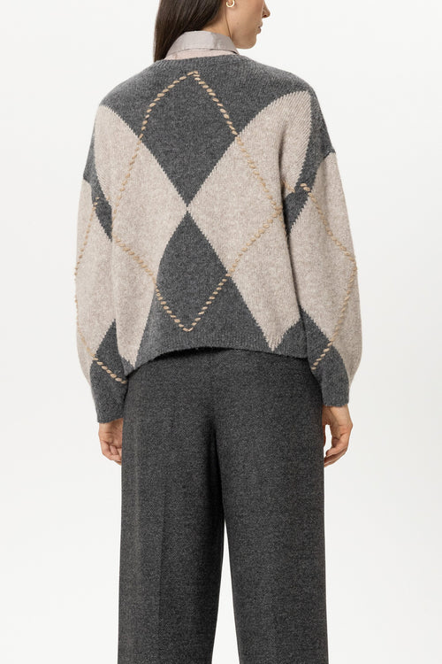 Jersey rombos de alpaca
