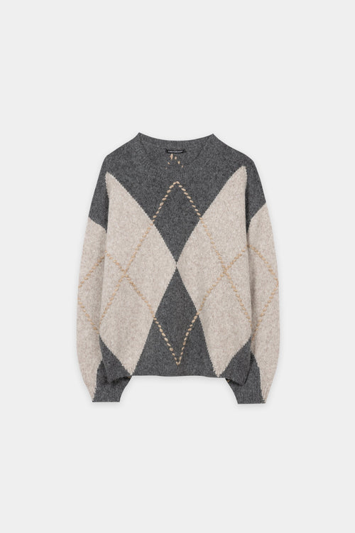 Jersey rombos de alpaca