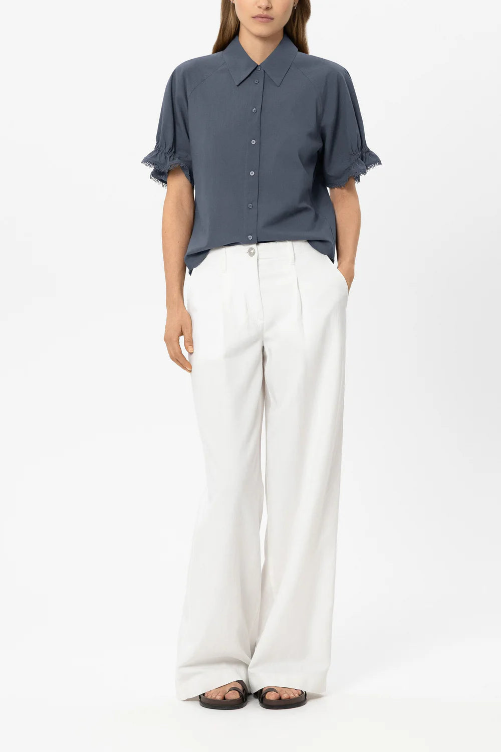 Blusa algodón voile
