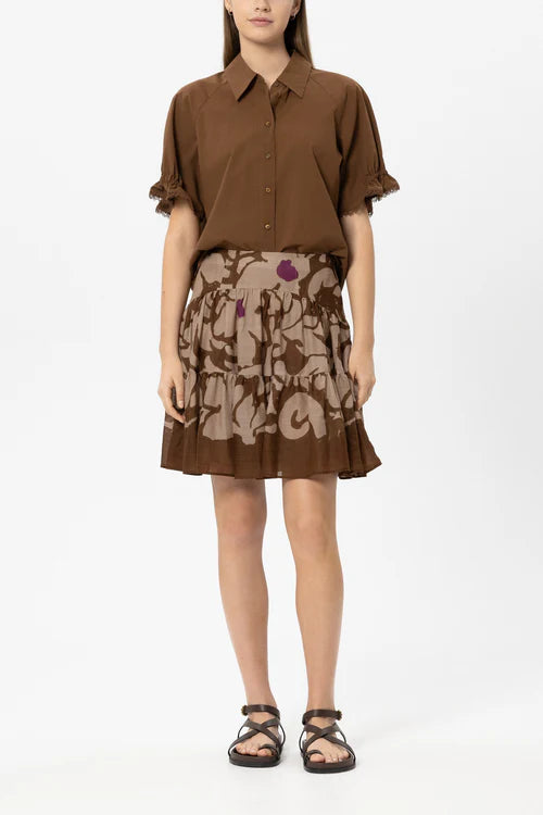 Blusa algodón voile