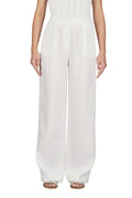 Pantalón ancho de lino