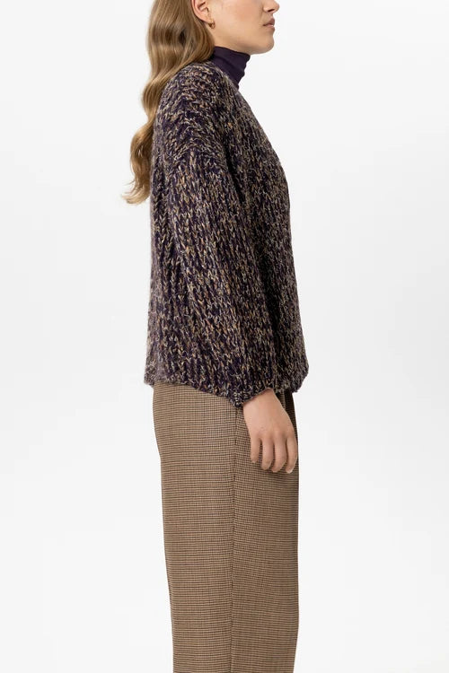 Chaqueta punto mouliné