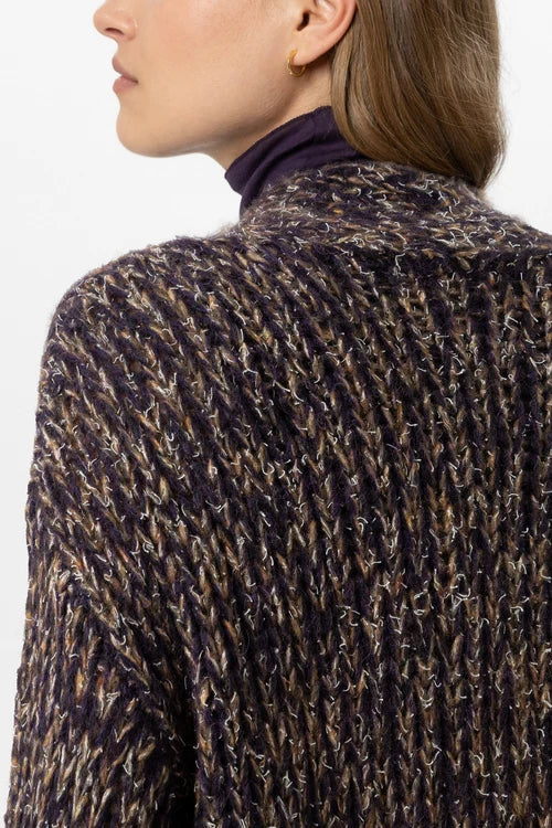 Chaqueta punto mouliné