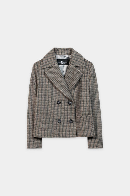 Chaqueta mezcla de lanas
