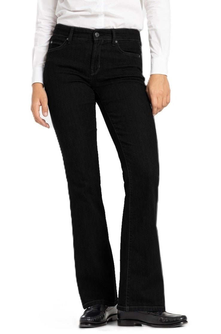 Denim paris flared negro