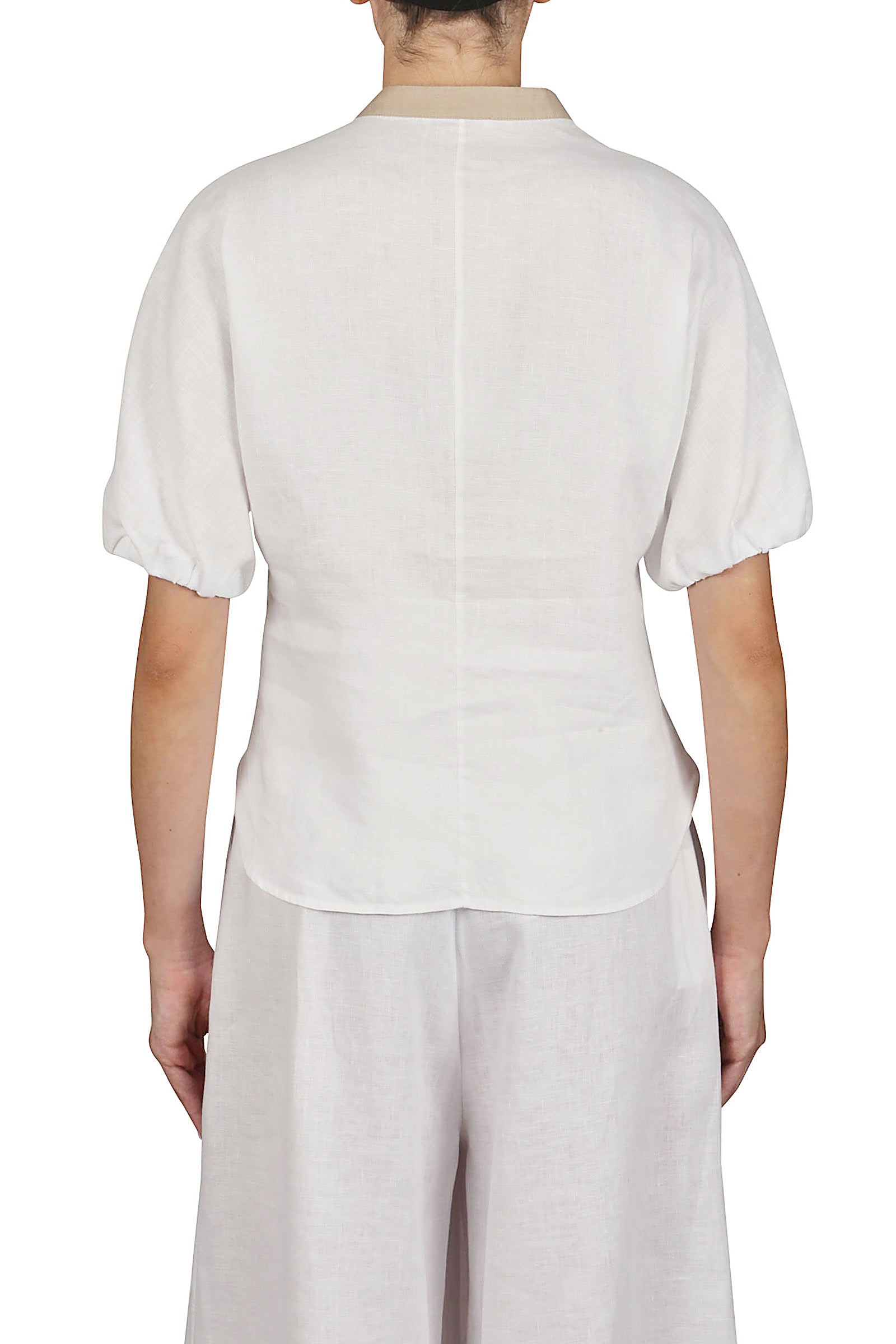Camisa cuello mao