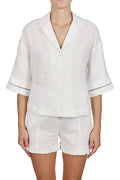 Camisa ribete bordado