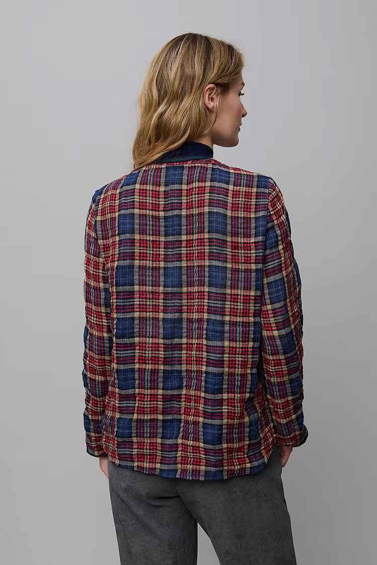 Blusa de cuadros