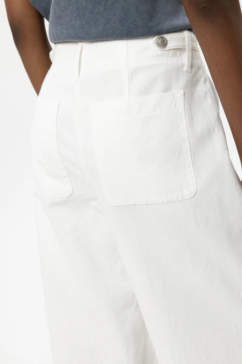 Pantalón de lino pinzas