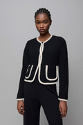 Chaqueta bordes