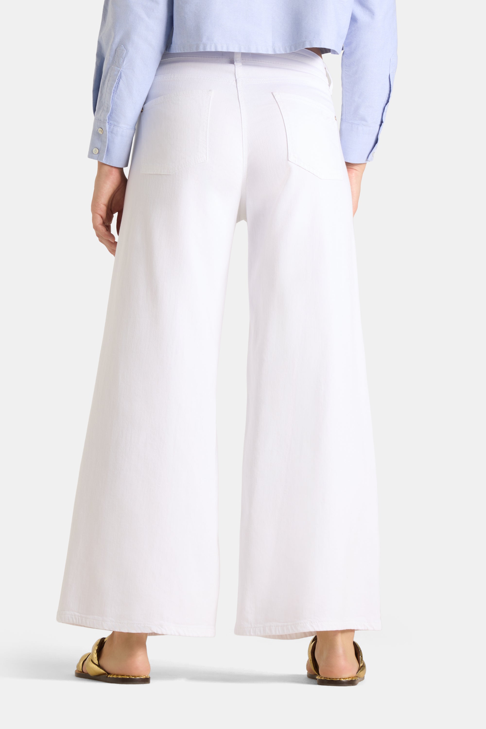 Pantalón palazzo cropped