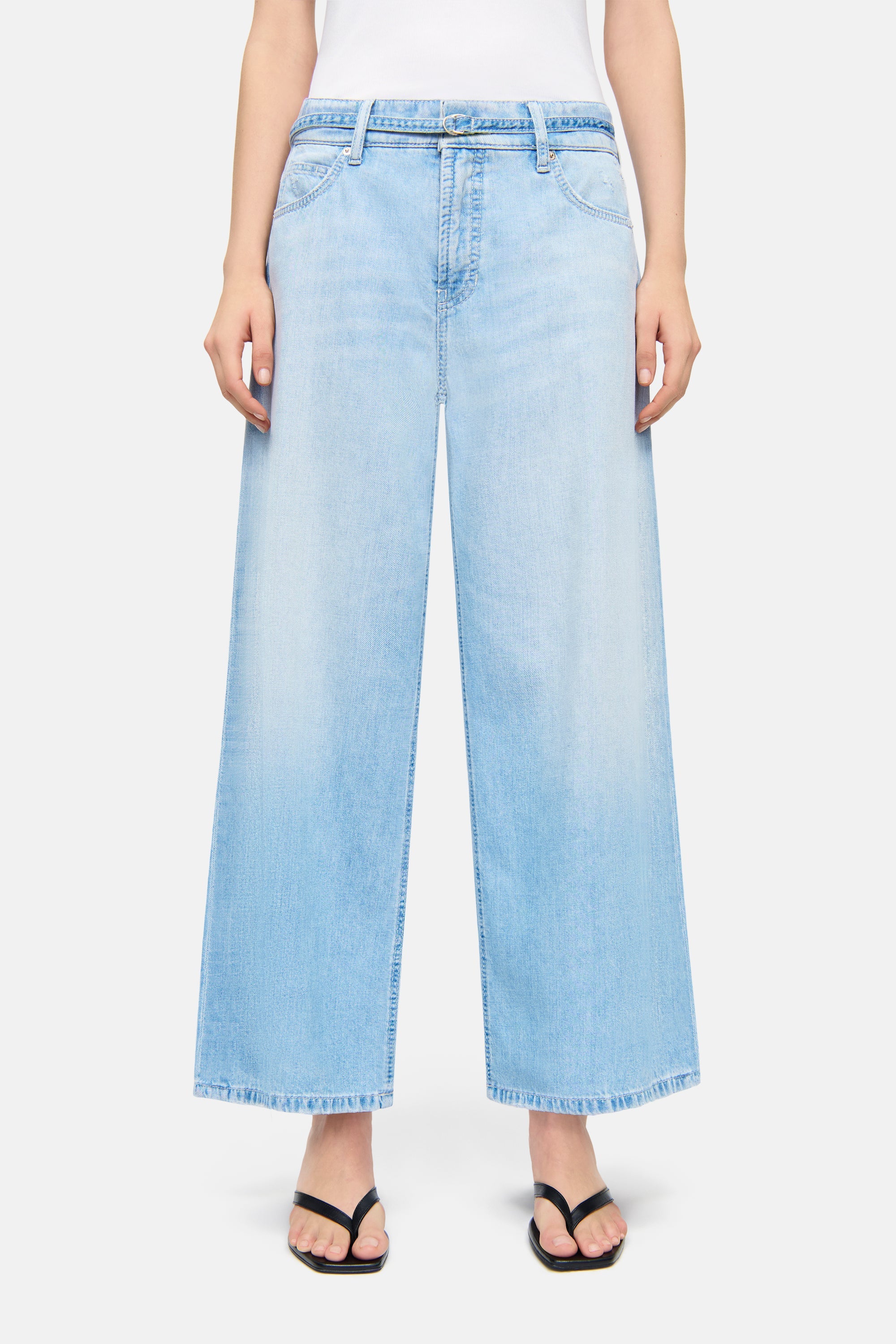 Palazzo cropped tejano