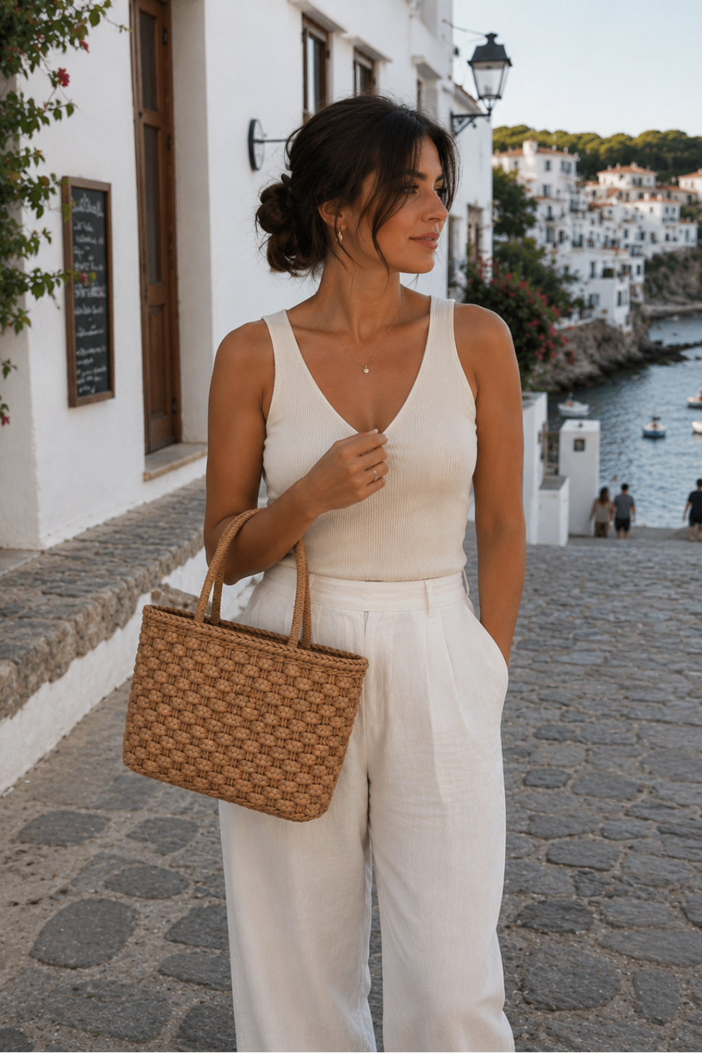 Bolso canasta