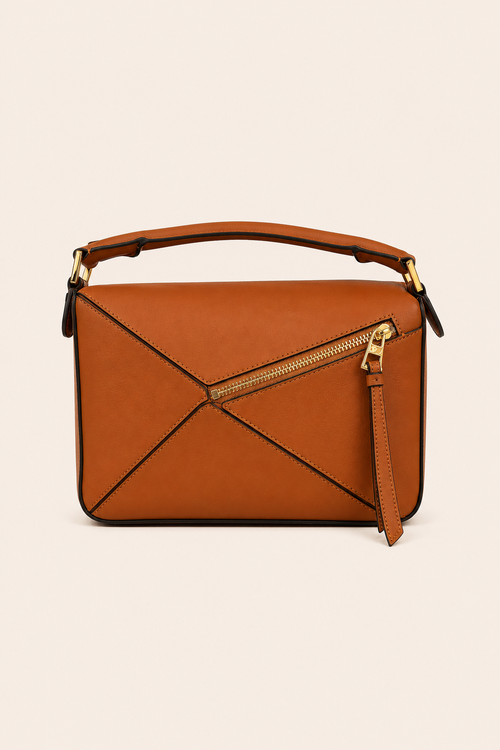Bolso geométrico