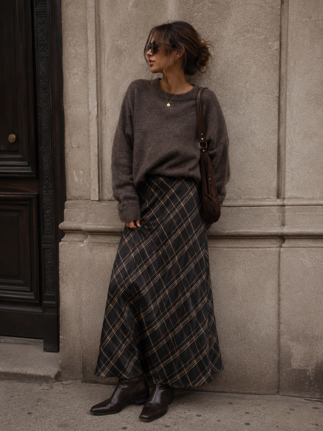 Falda cuadros