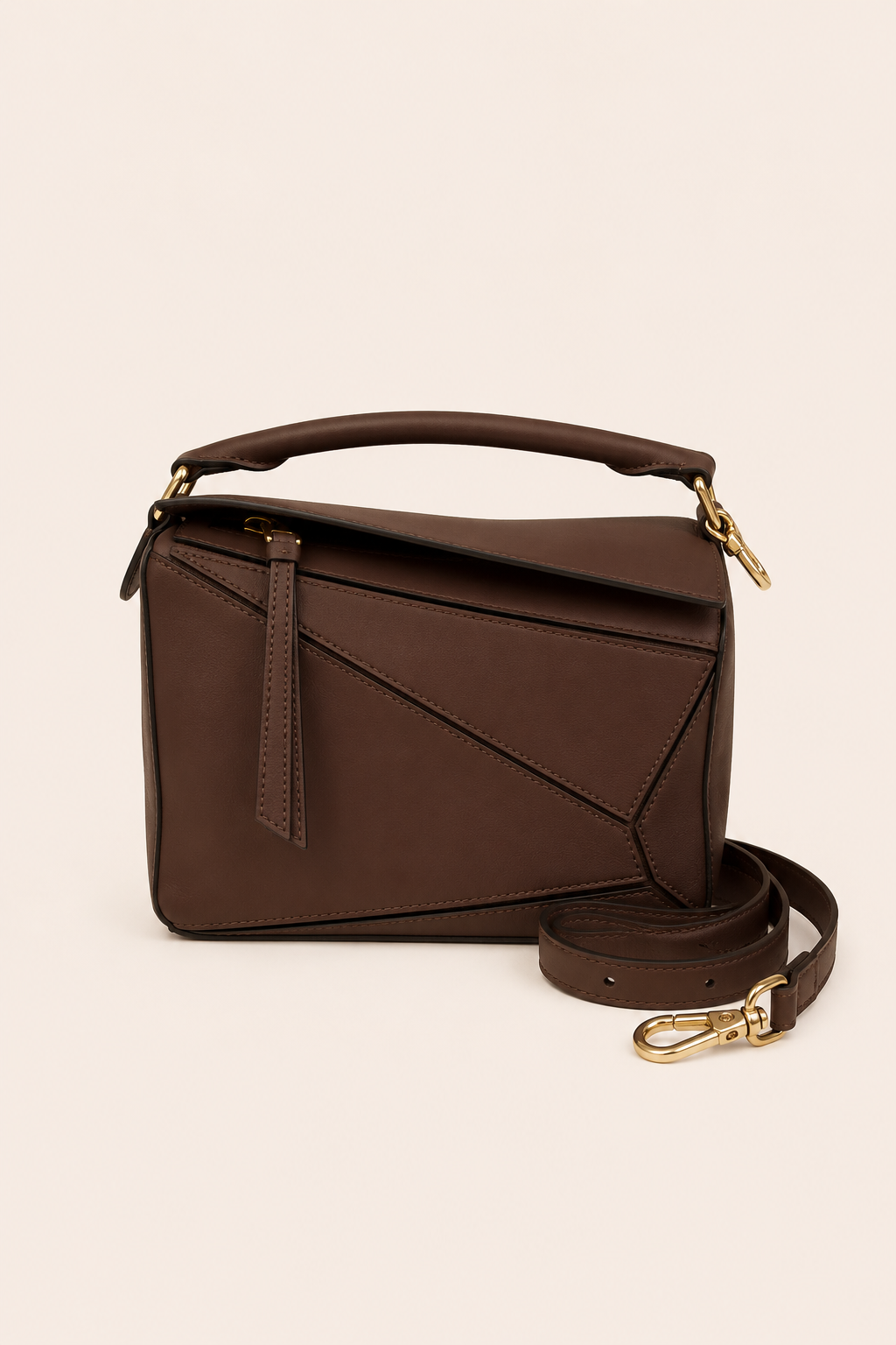 Bolso geométrico