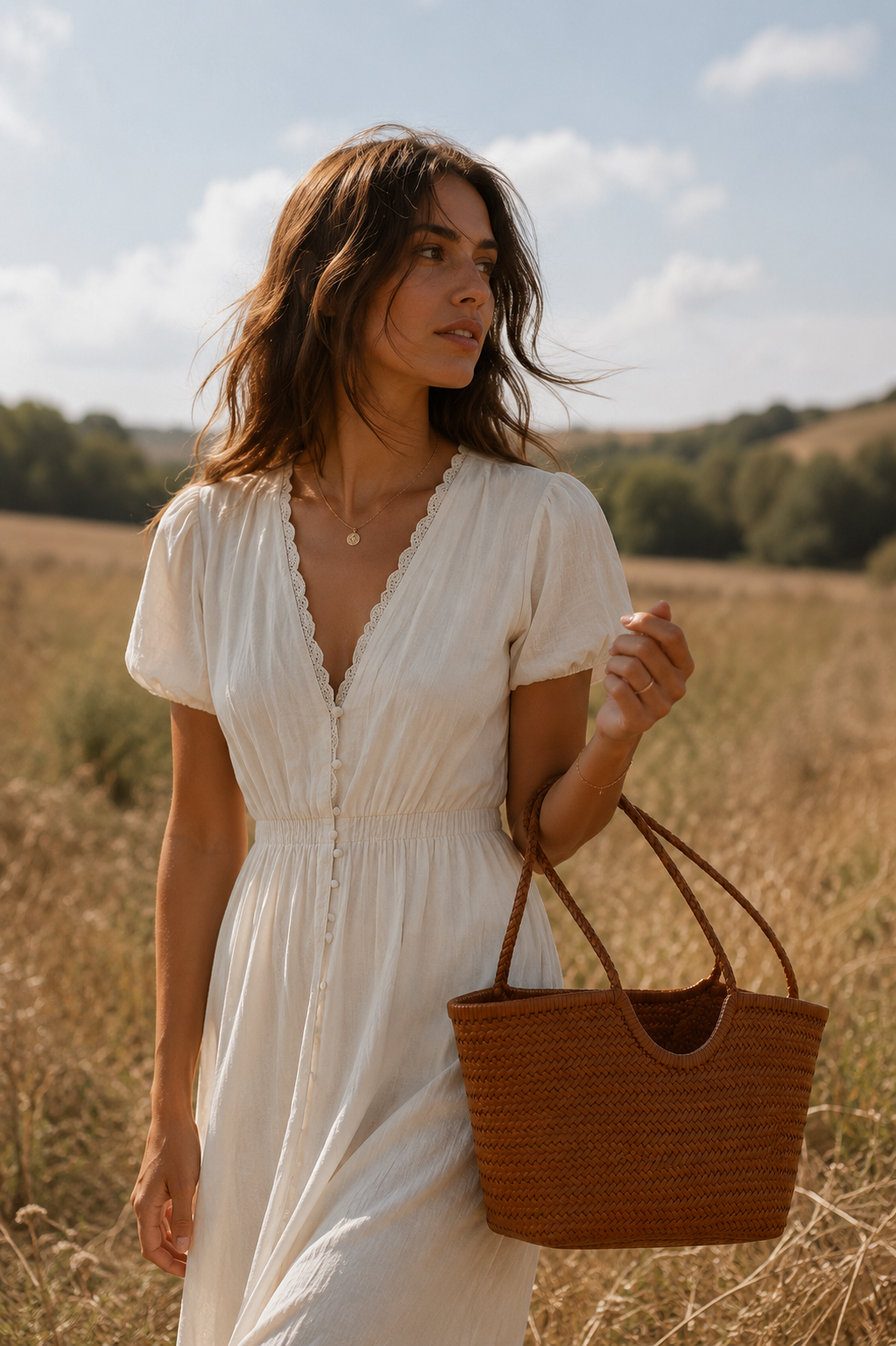 Bolso rejilla grande