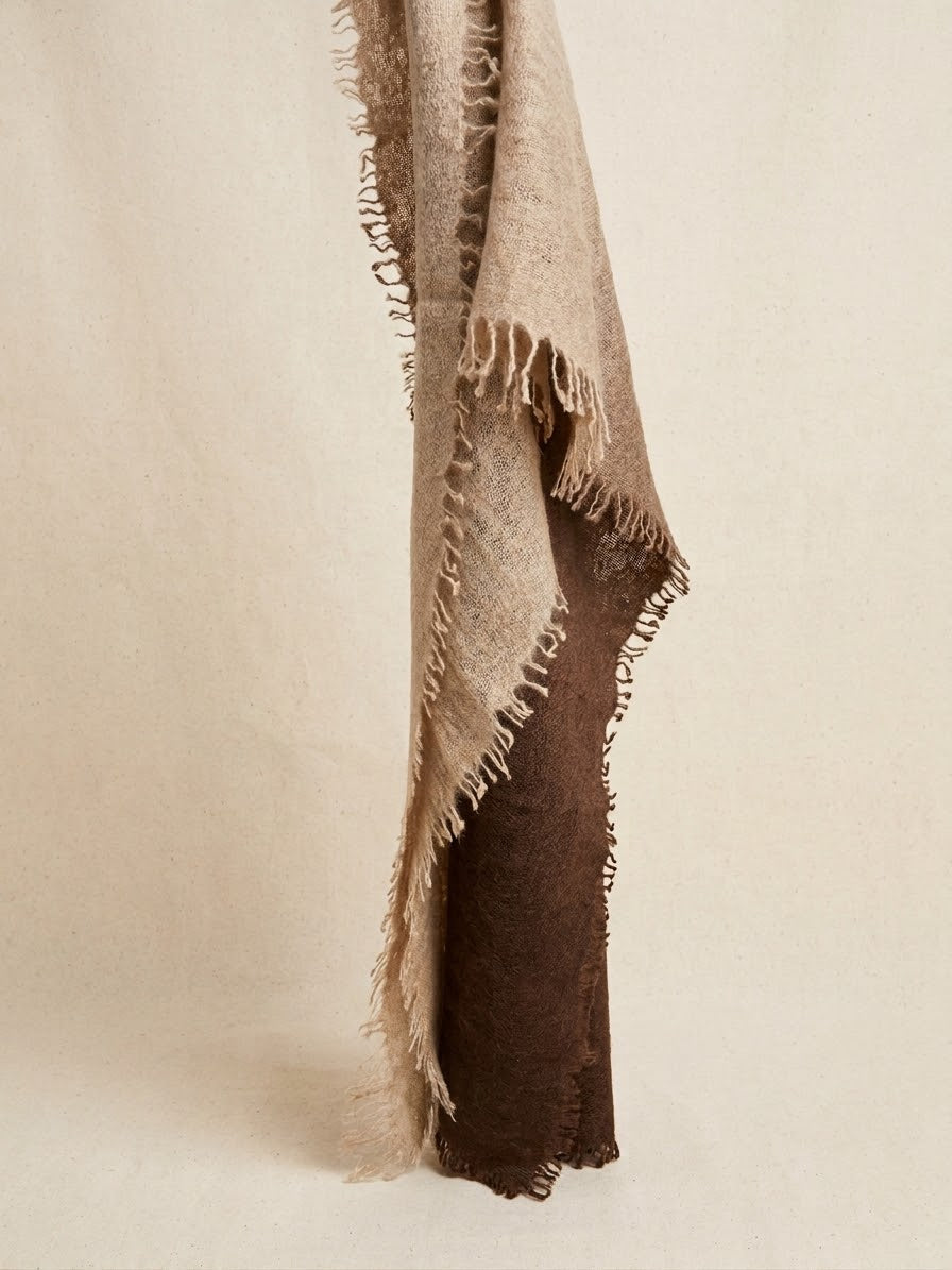 Bufanda bicolor cashmere pequeña