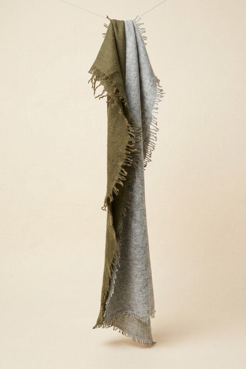 Bufanda bicolor cashmere pequeña