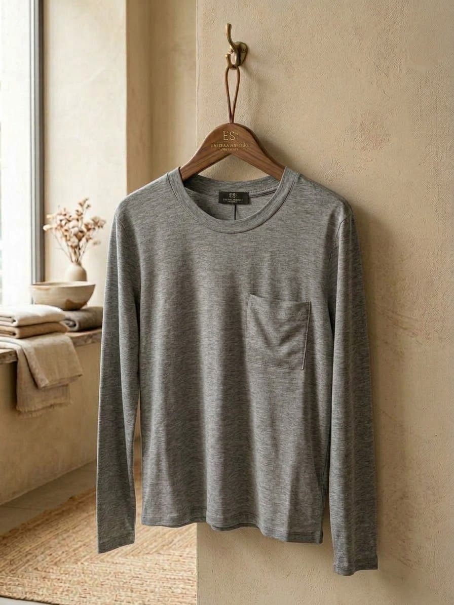 Camiseta suave de invierno