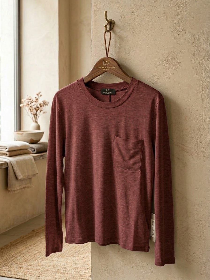 Camiseta suave de invierno