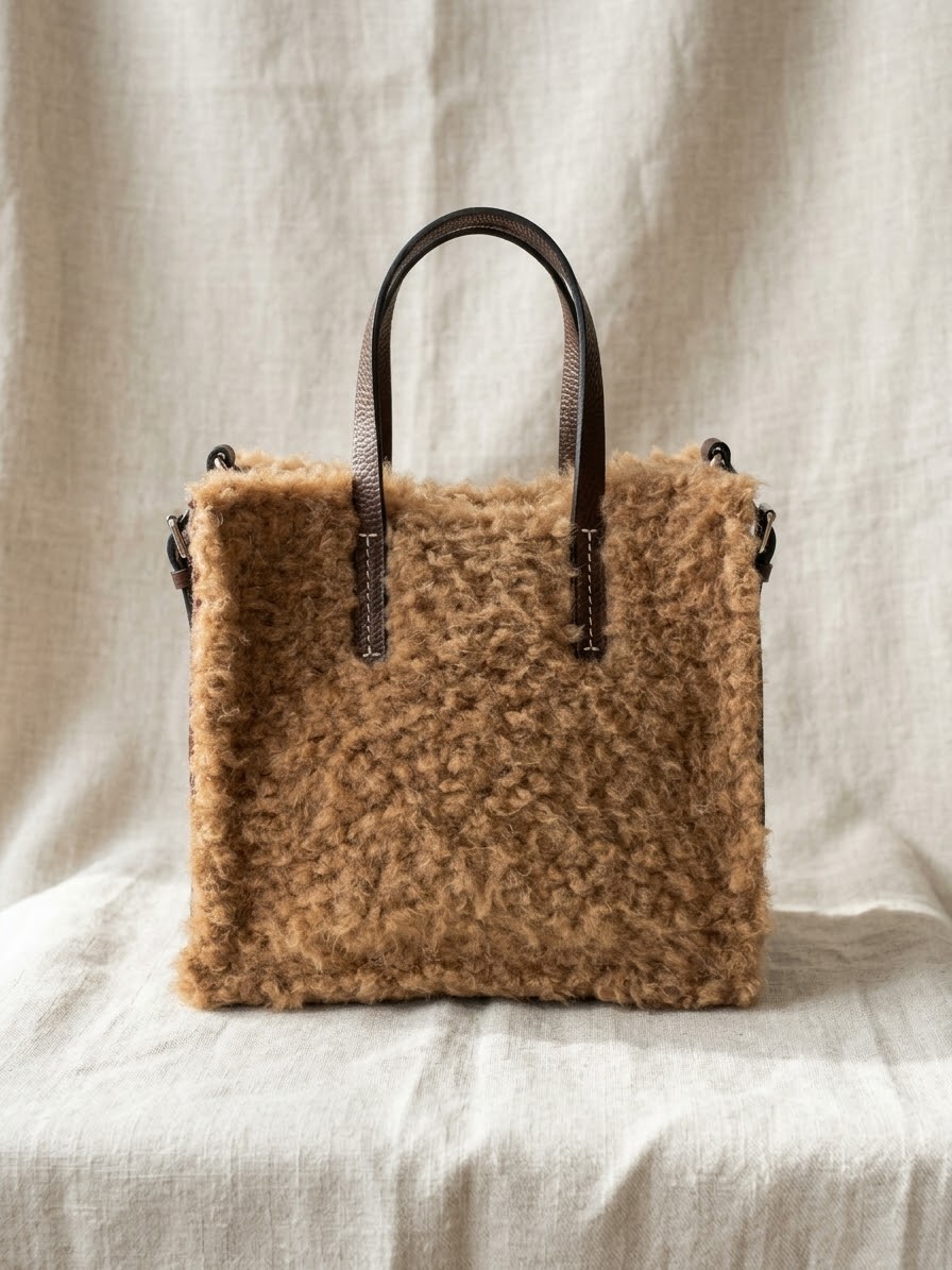 Bolso mediano synn camello