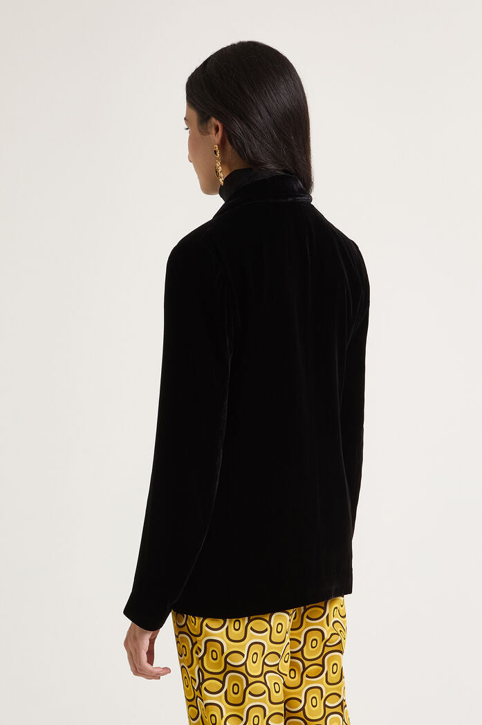 Chaqueta velvet flow