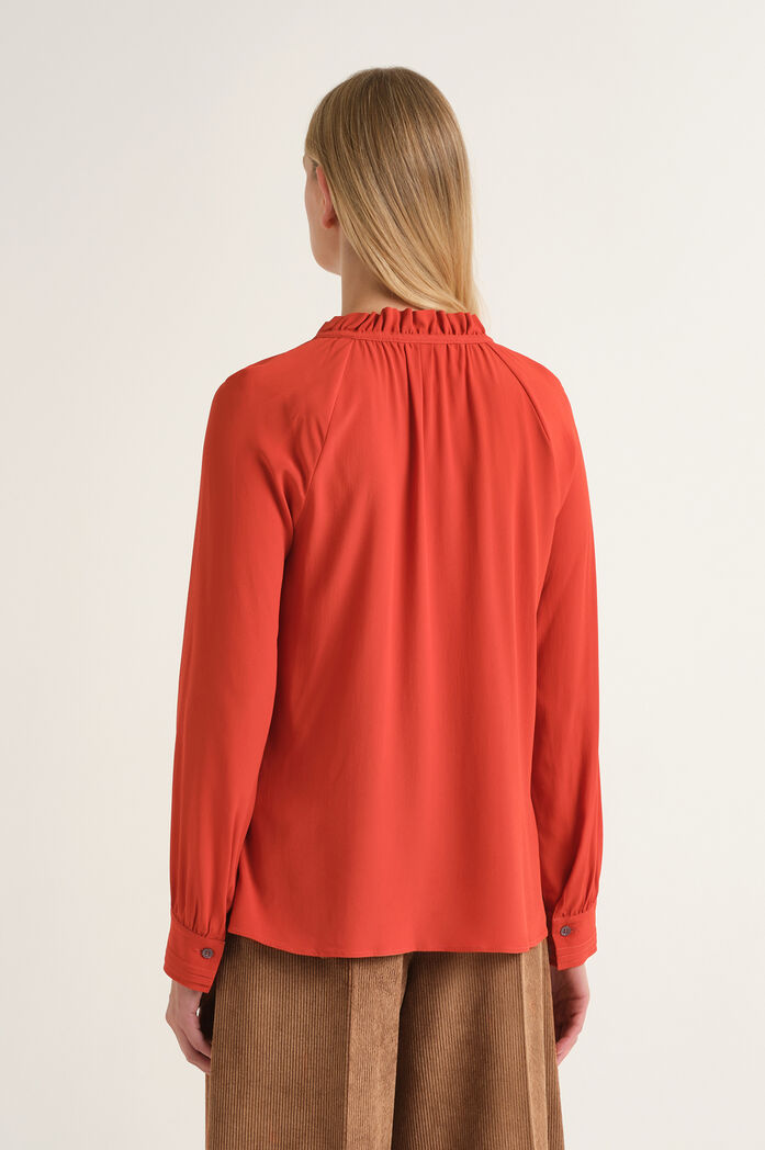 Camisa fluida crepe