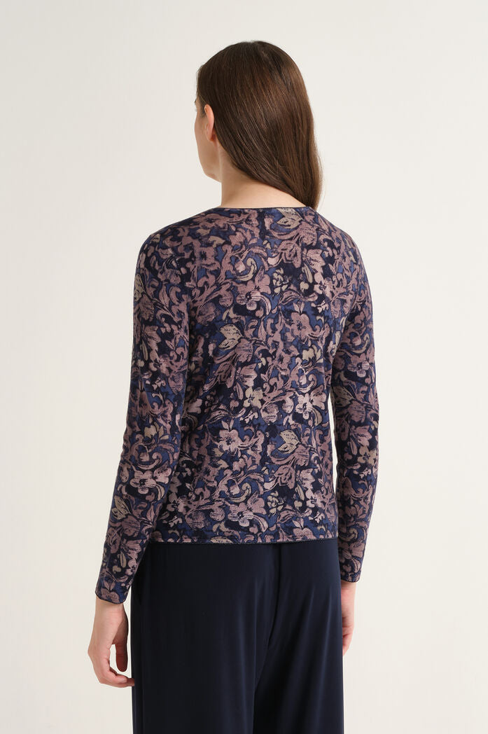 Cárdigan estampado