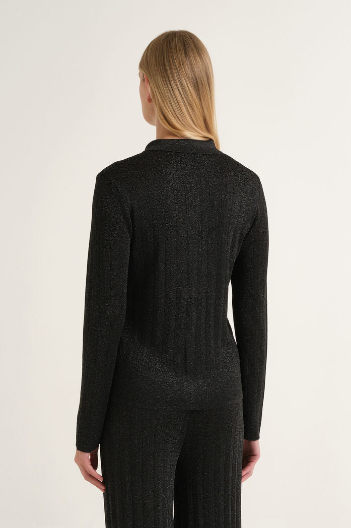 Cárdigan lurex