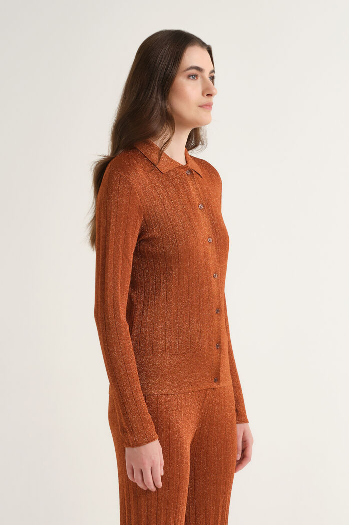 Cárdigan lurex