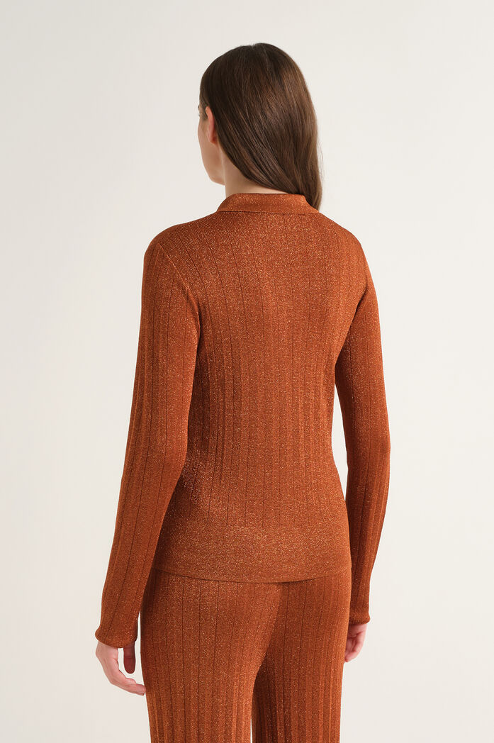 Cárdigan lurex