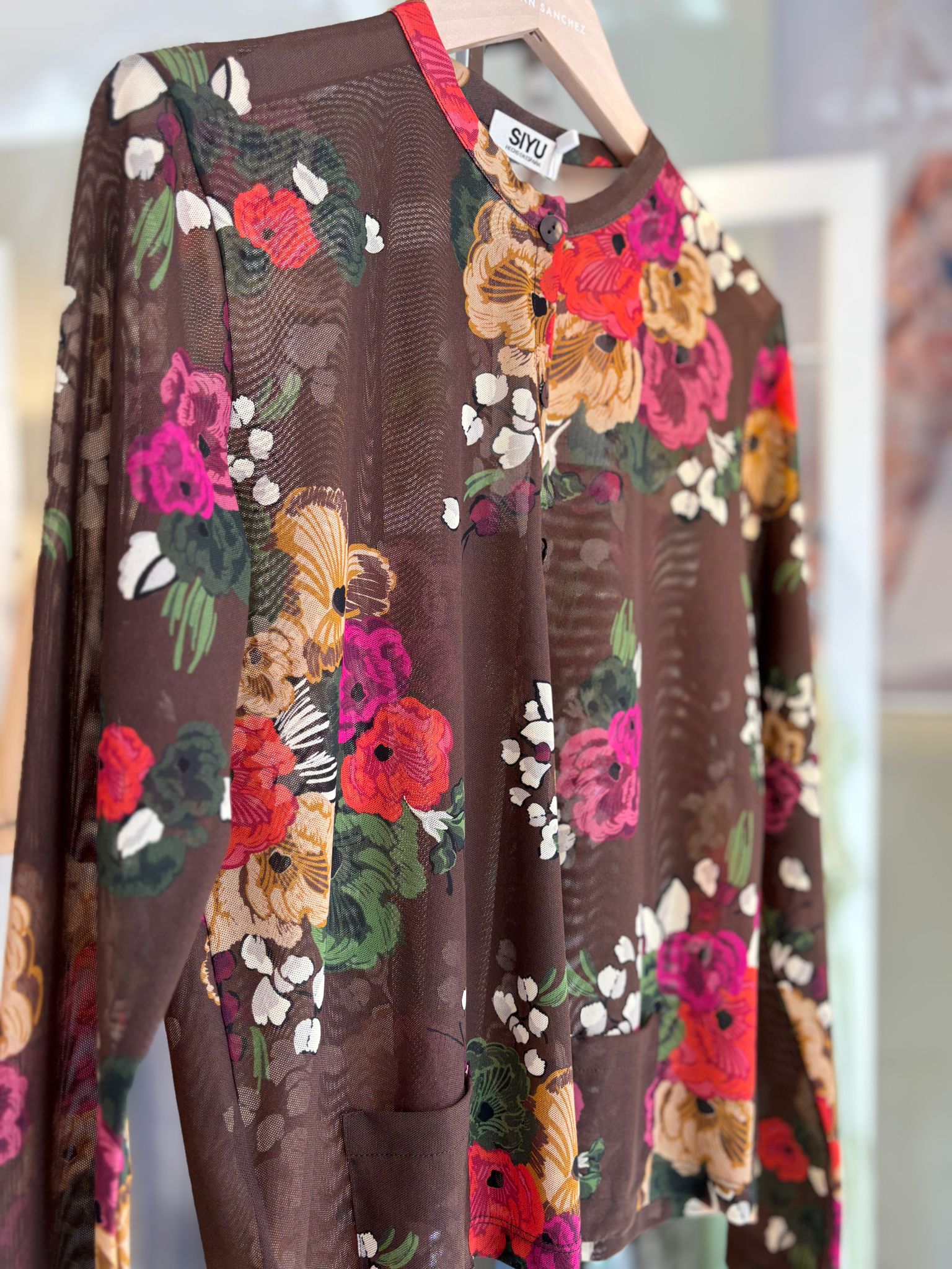 Camisa ruca tulle