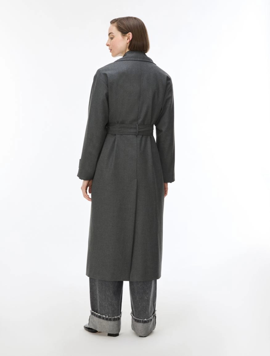 Gabardina fiocco