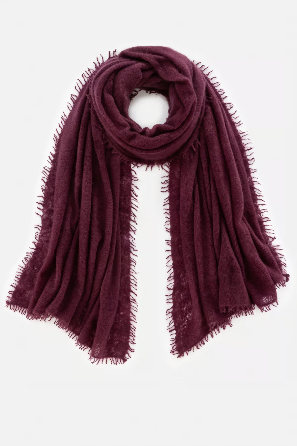 Bufanda lisa cashmere grande