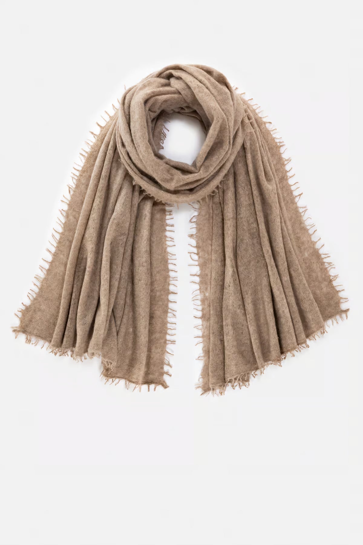 Bufanda lisa cashmere grande