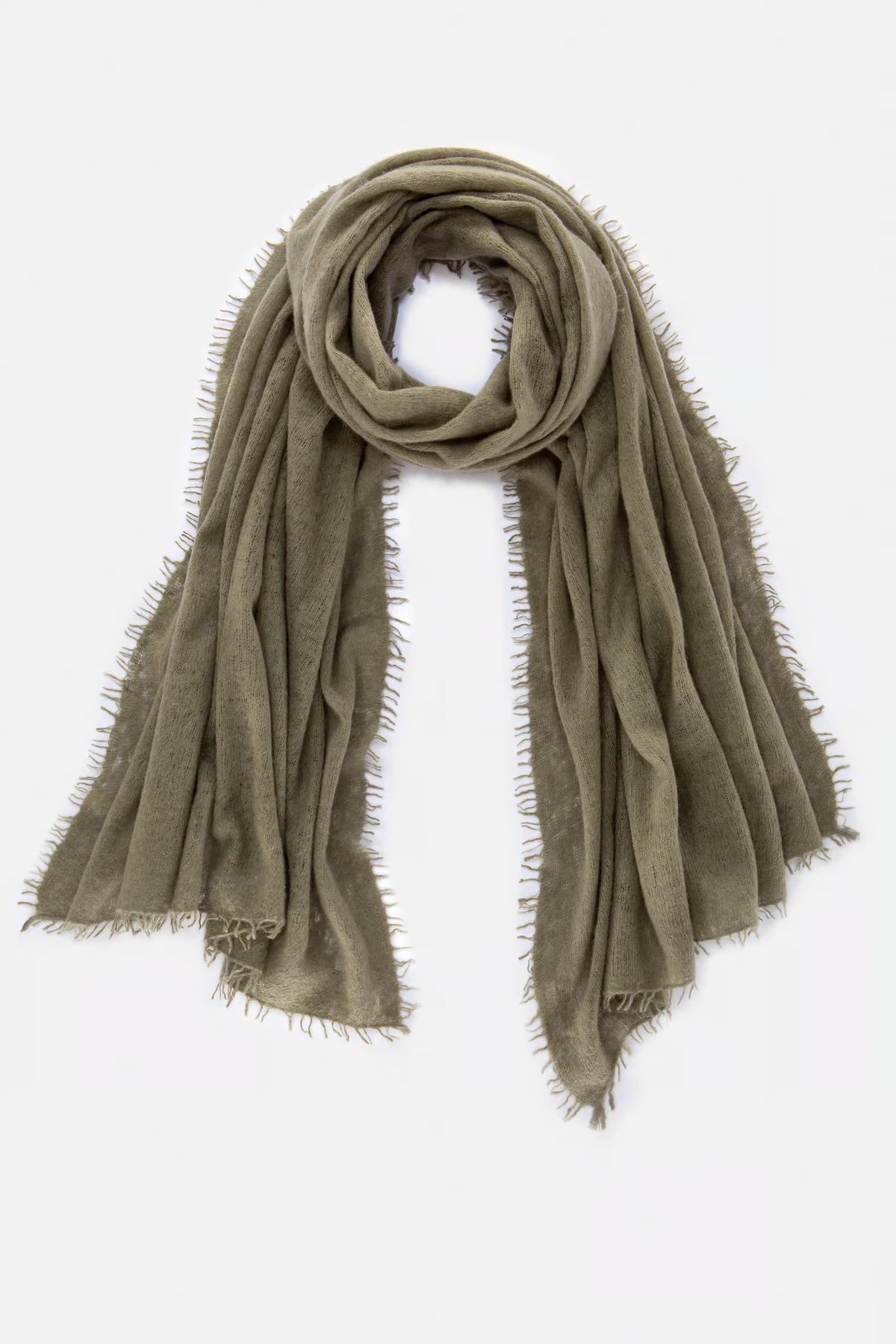 Bufanda lisa cashmere grande