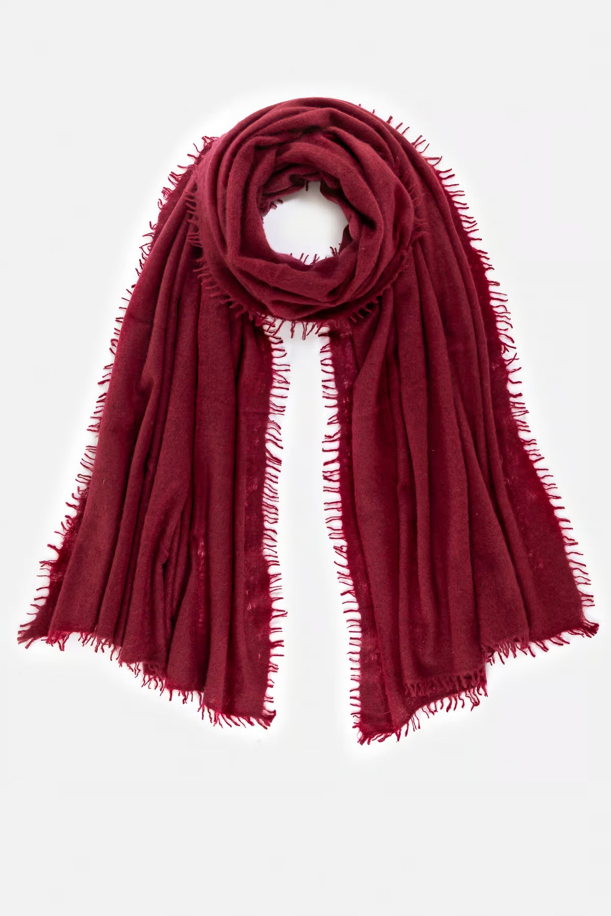 Bufanda lisa cashmere grande