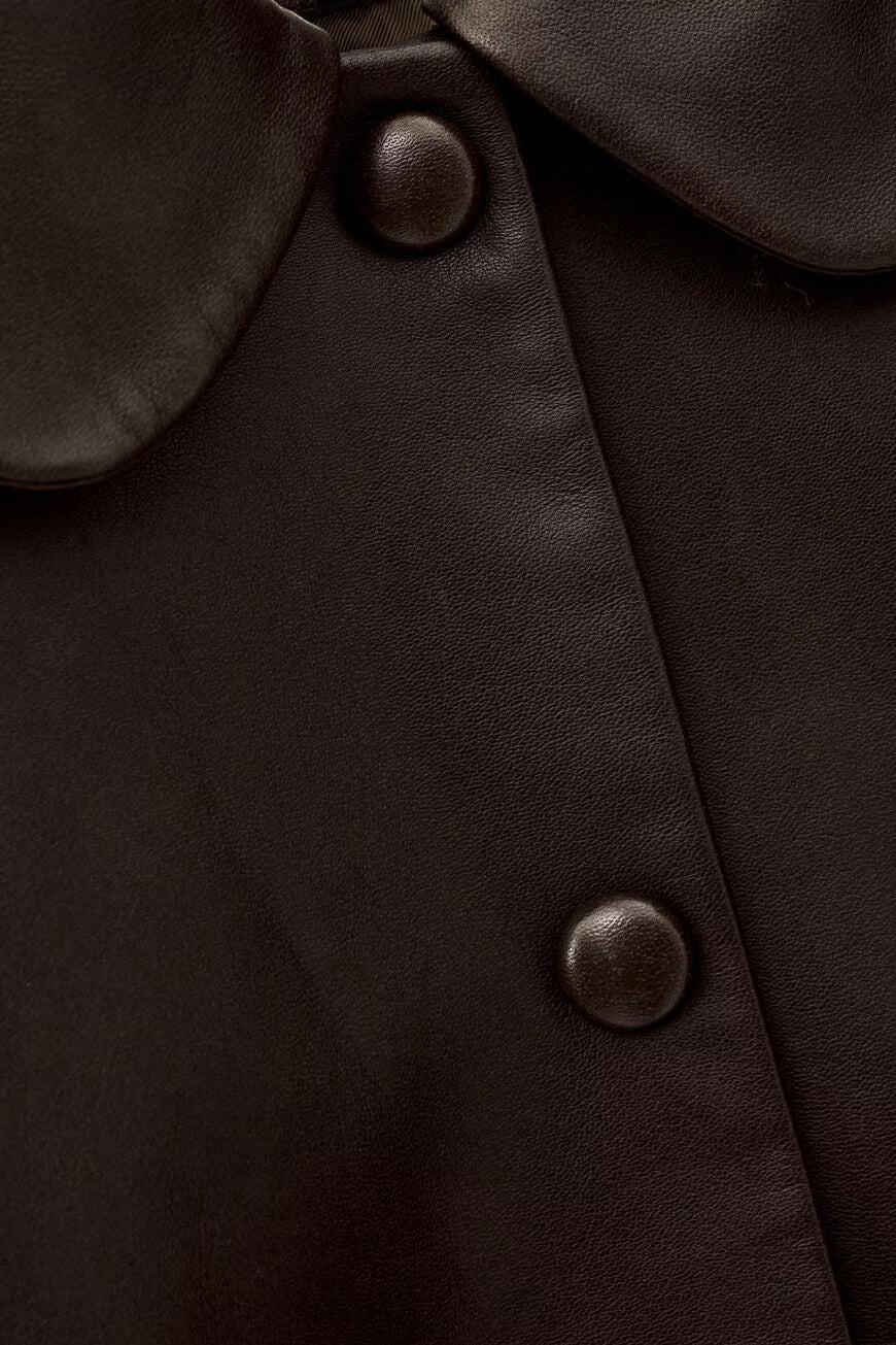 Chaqueta de napa milos
