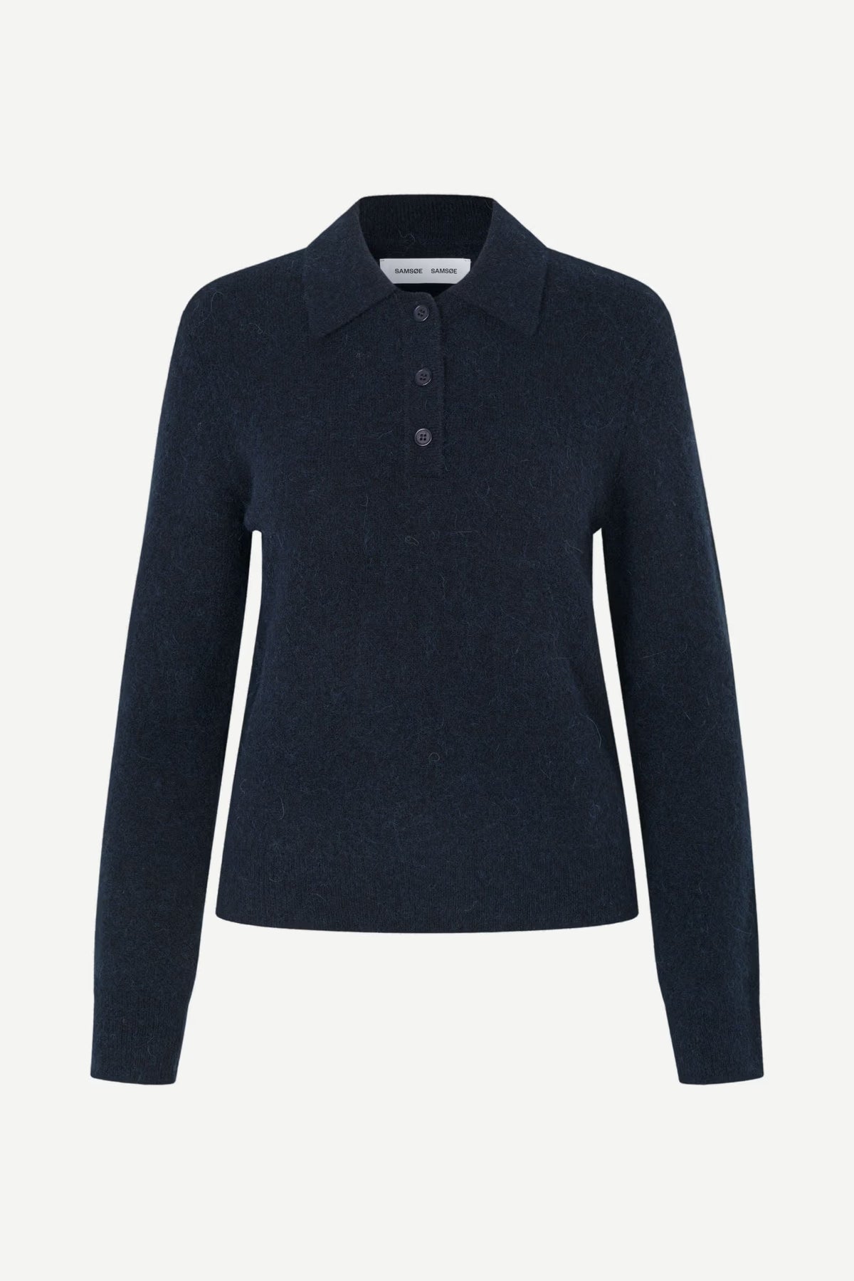 Jersey polo de lana